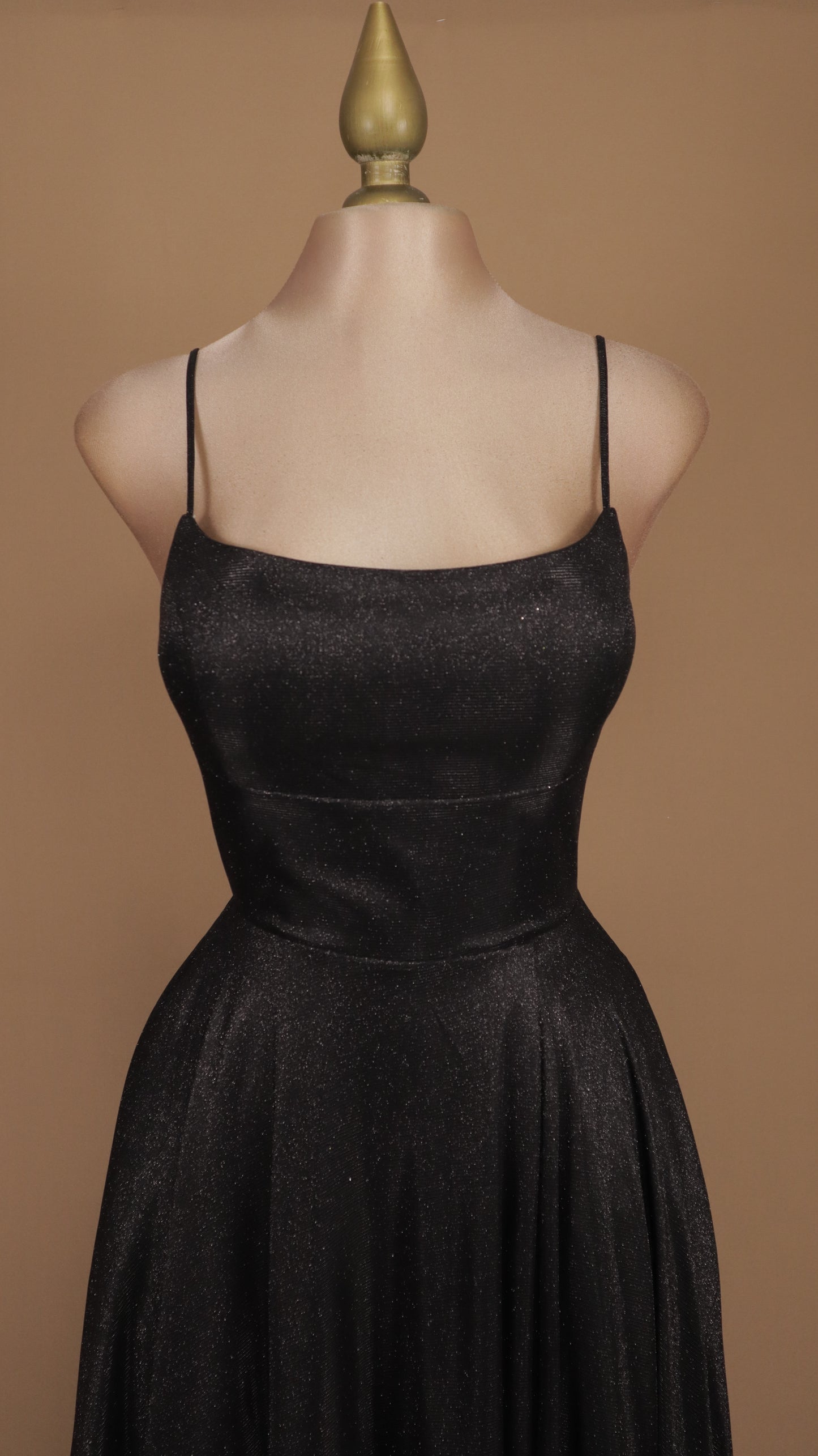 Vestido largo con destellos elegante