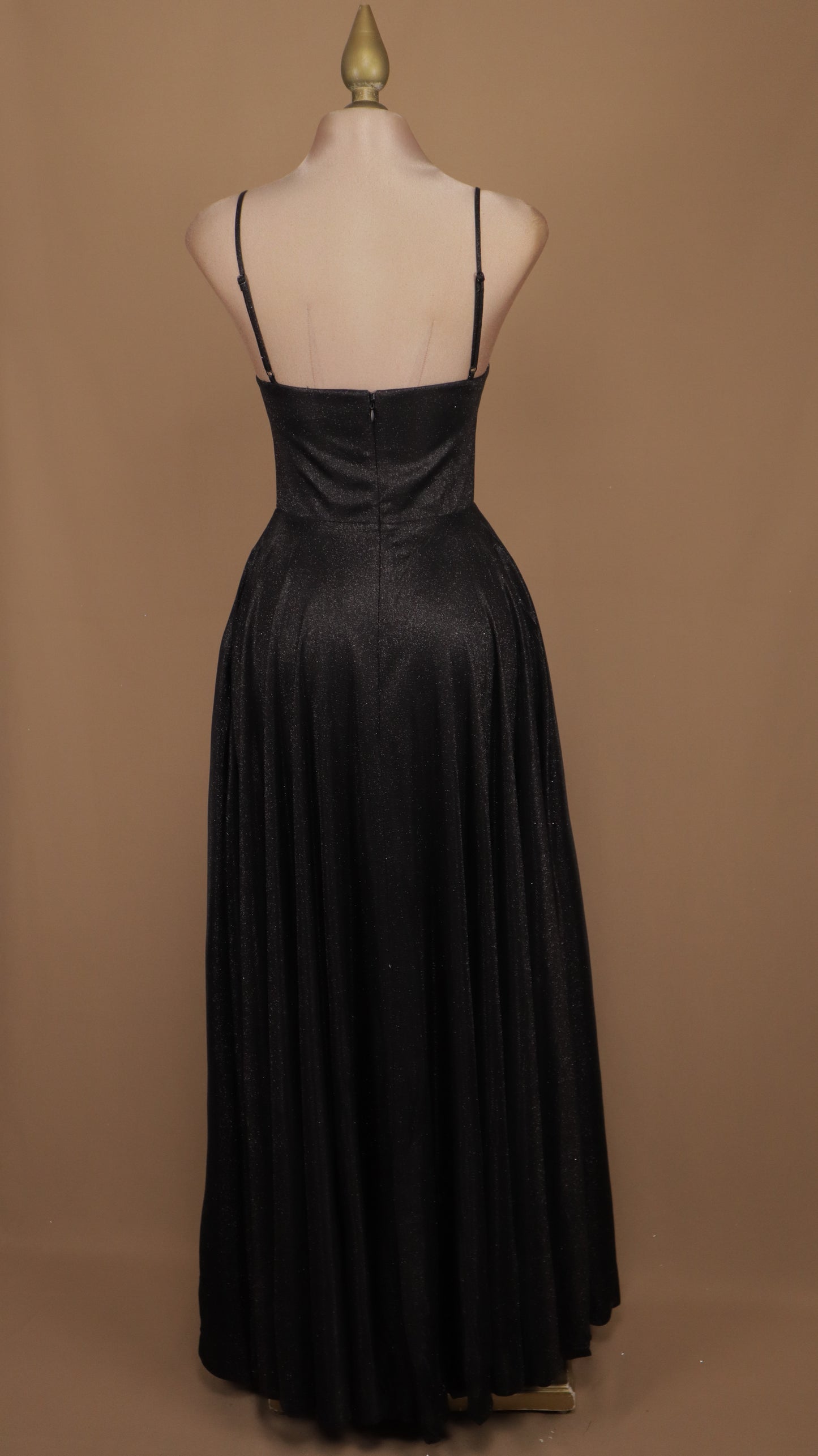 Vestido largo con destellos elegante