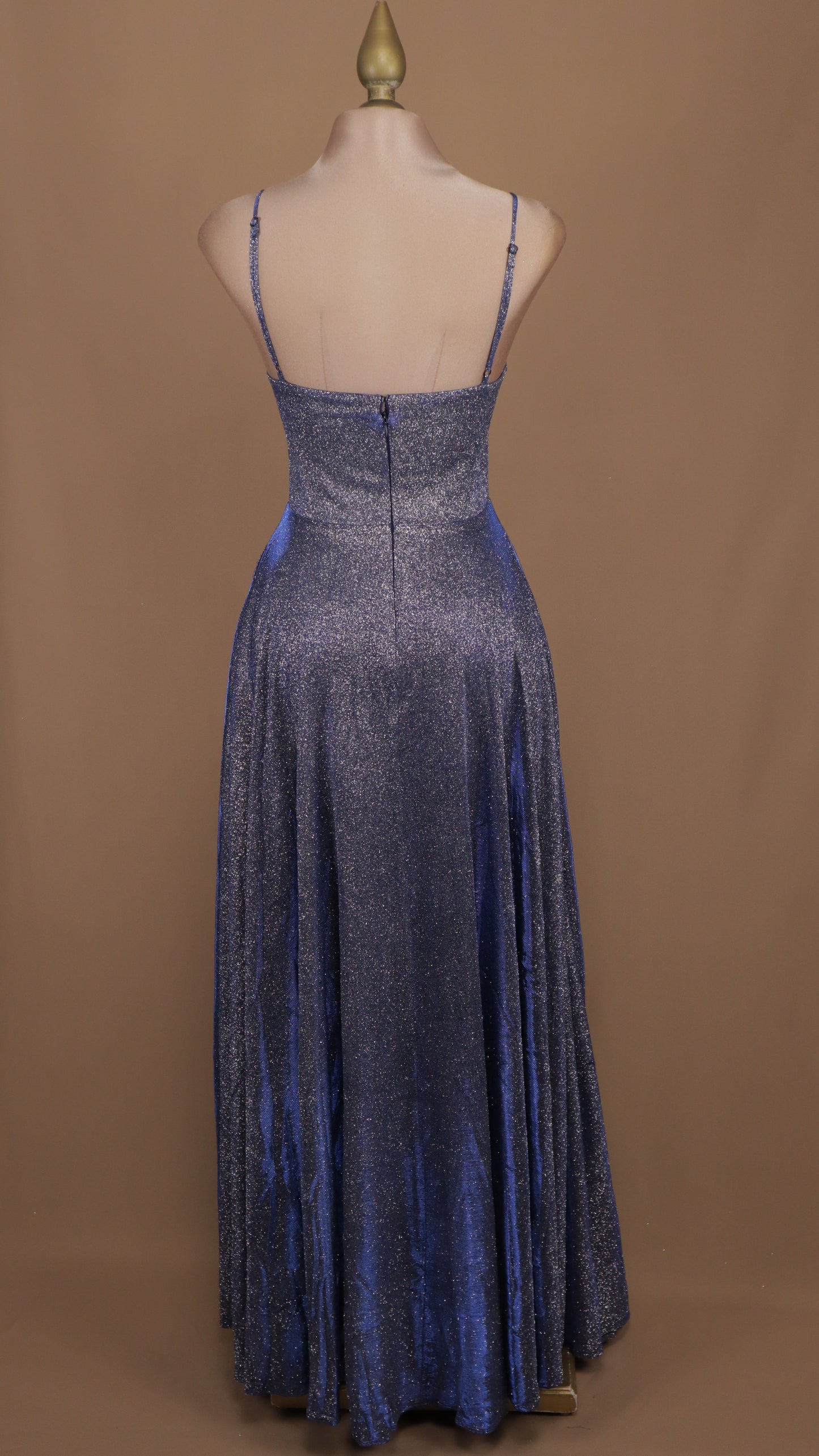 Vestido largo con destellos elegante