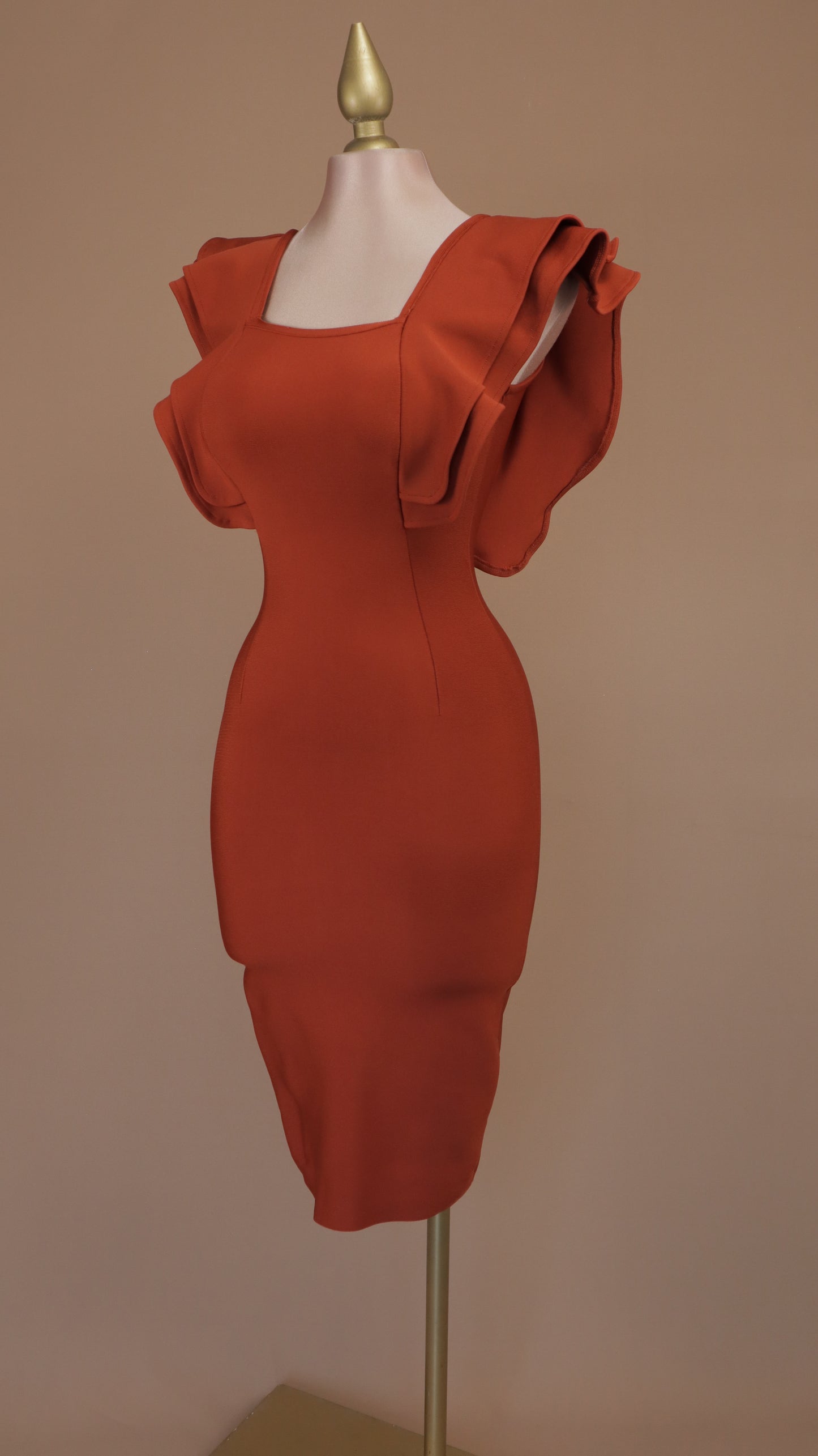 Vestido maxi bandage