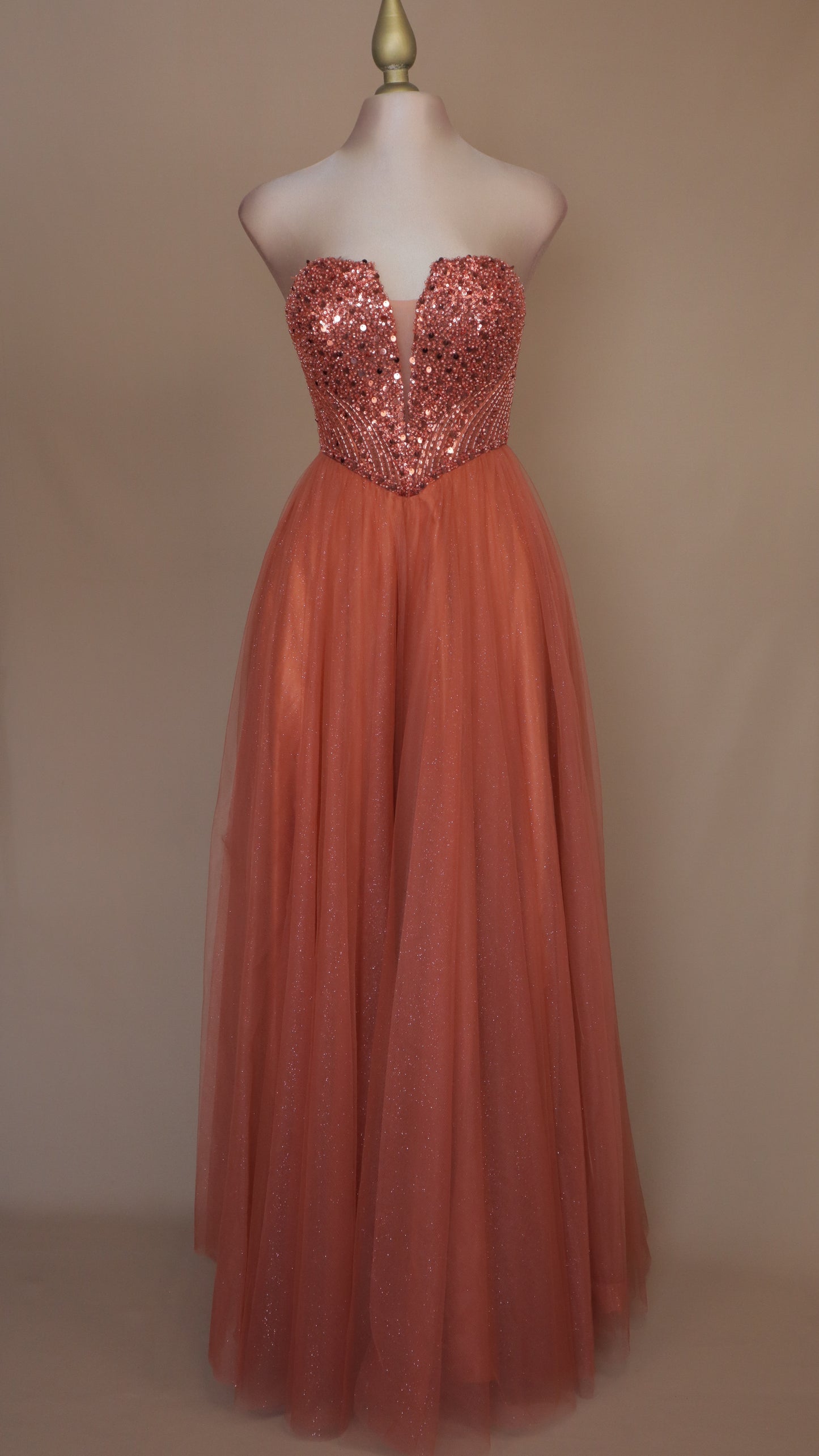 Vestido largo princesa
