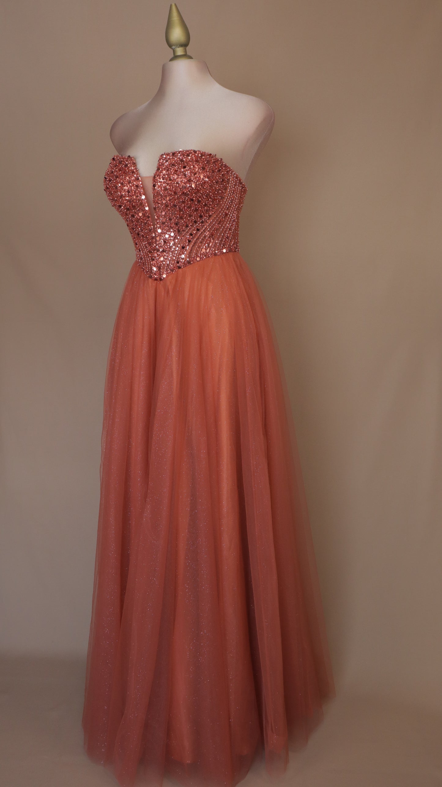 Vestido largo princesa