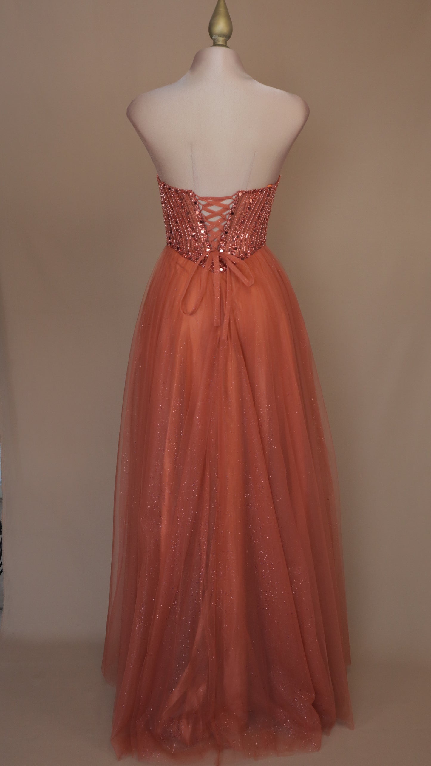 Vestido largo princesa