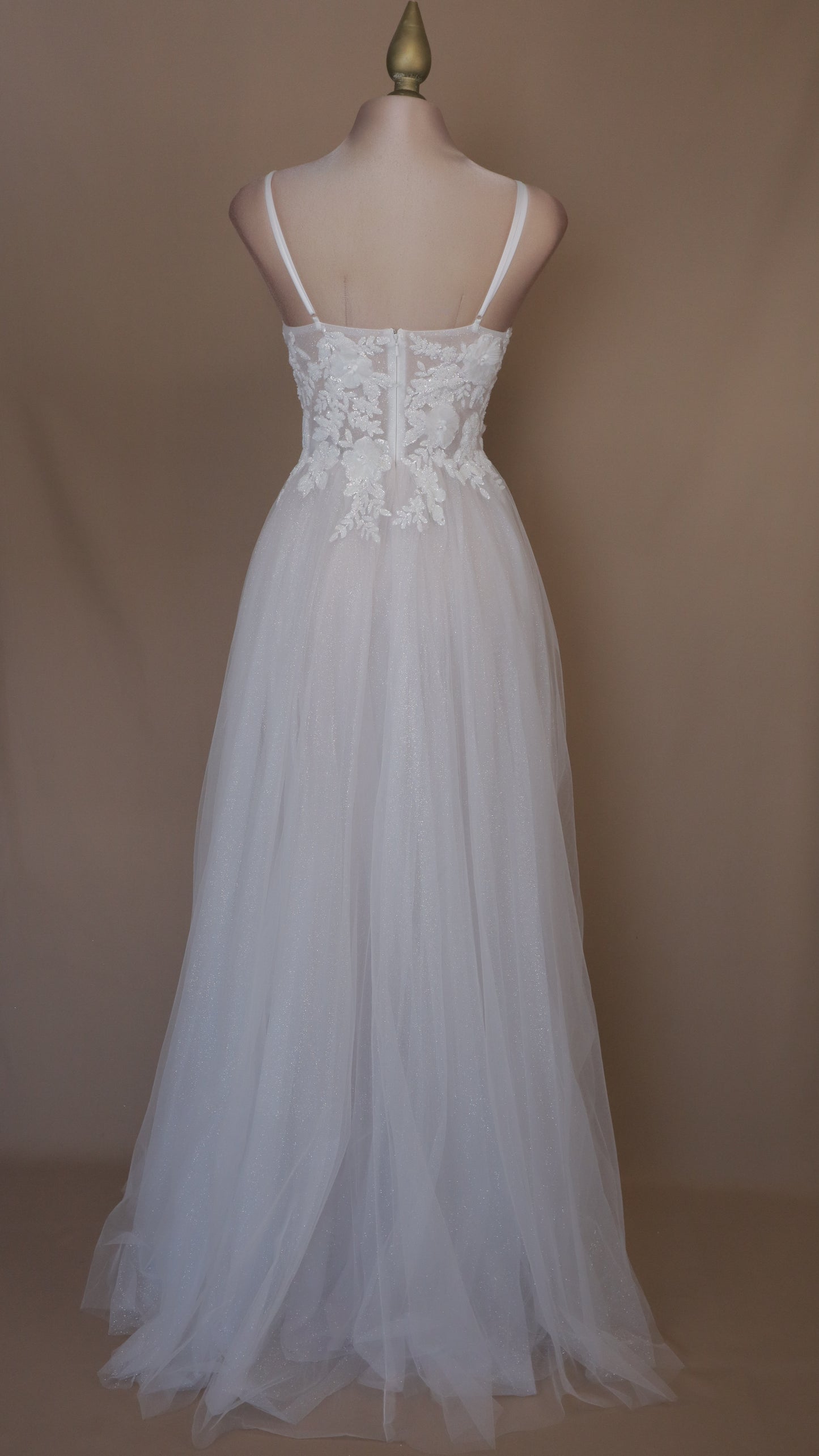 Vestido de novia corte princesa
