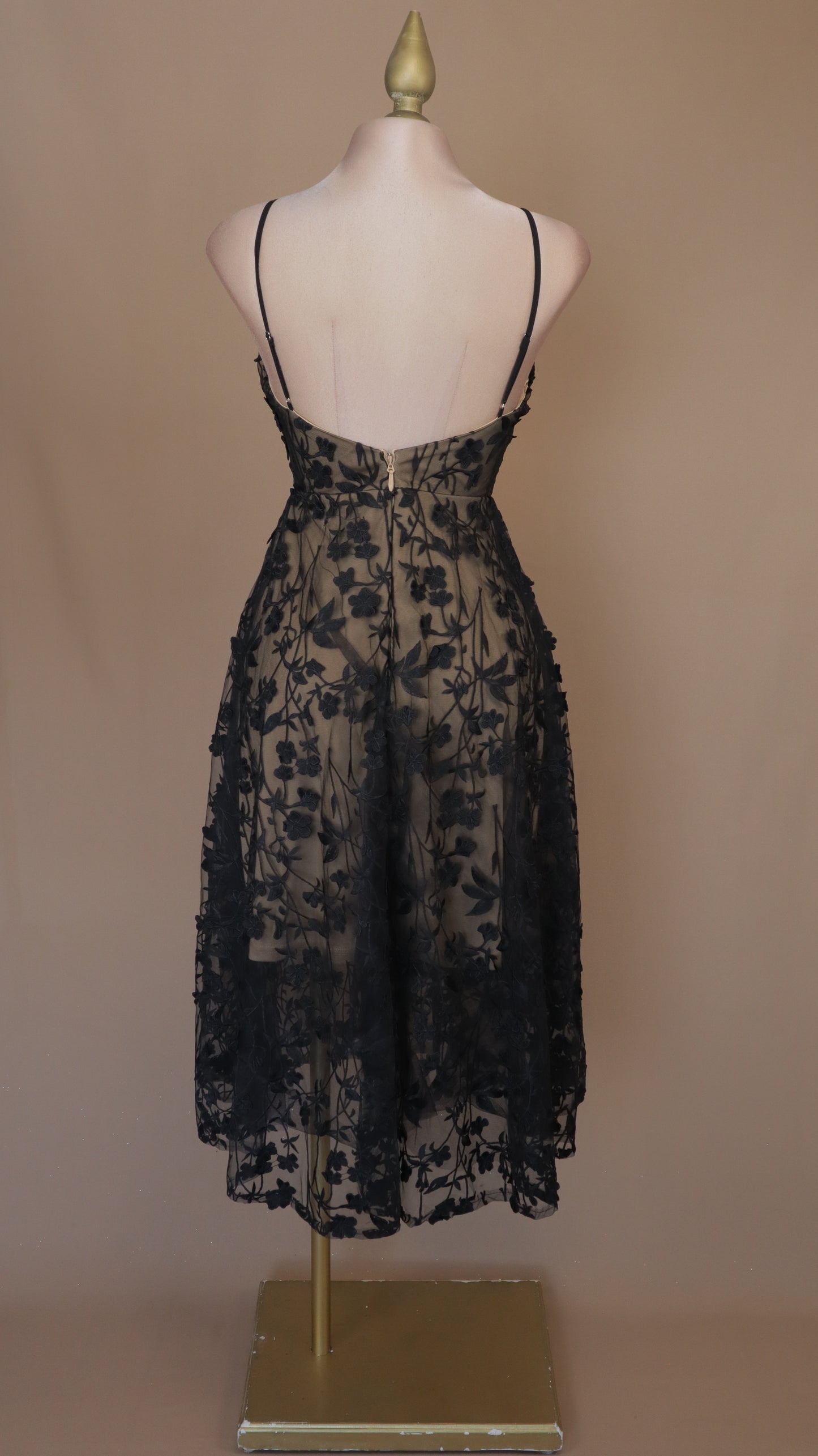 Vestido midi linea A