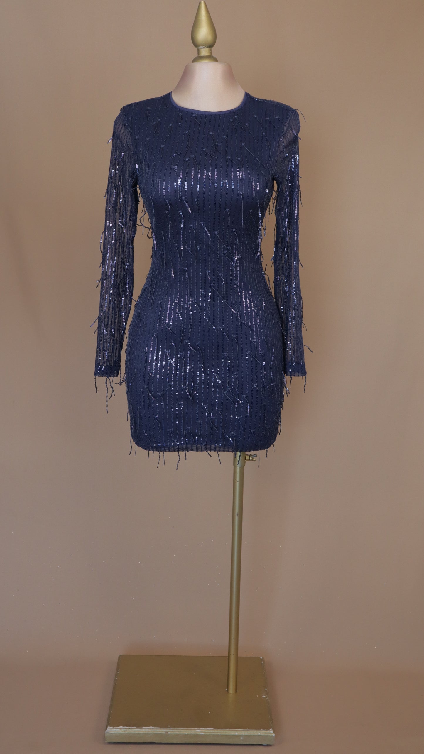 Vestido corto lentejuela
