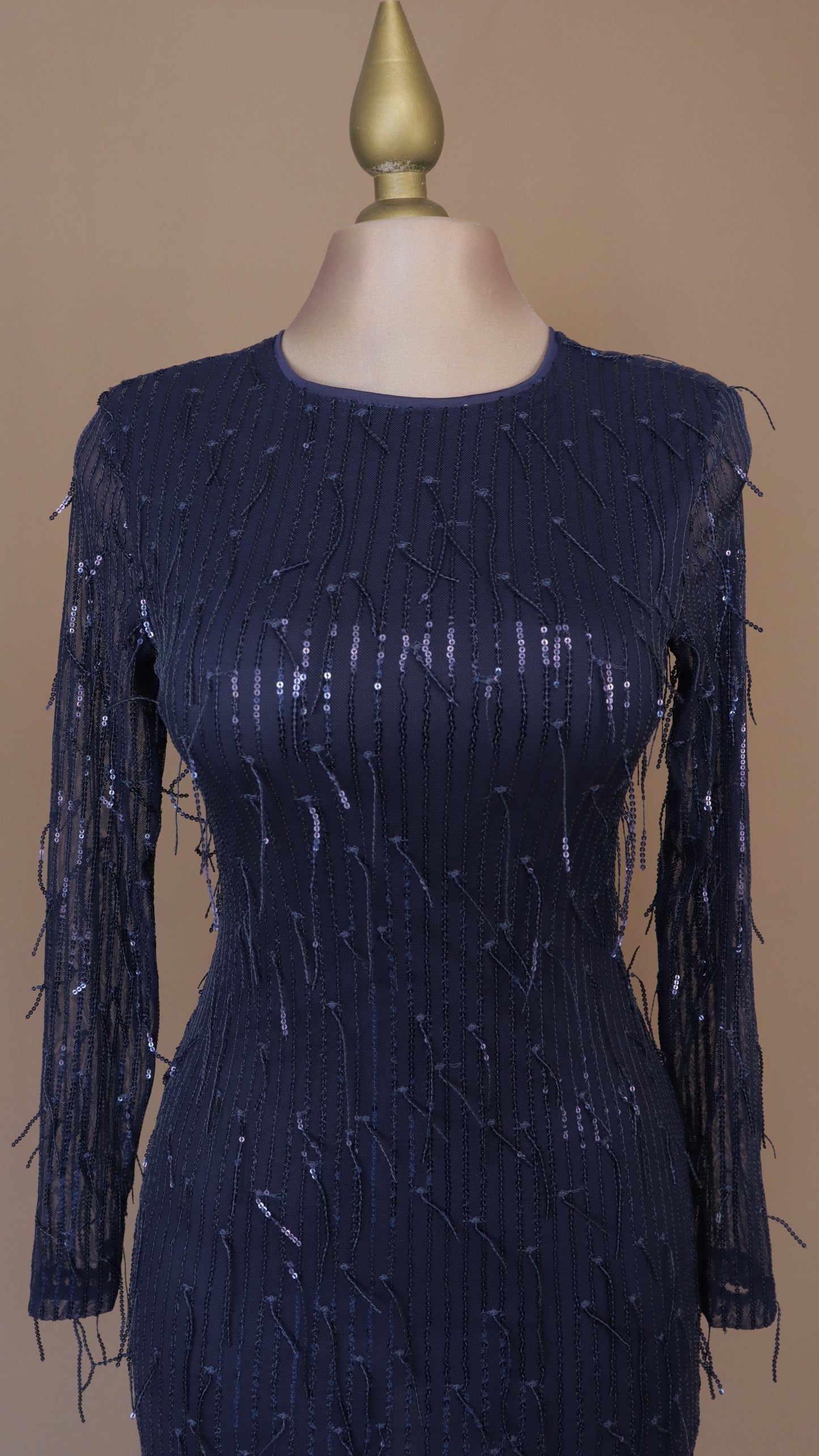 Vestido corto lentejuela