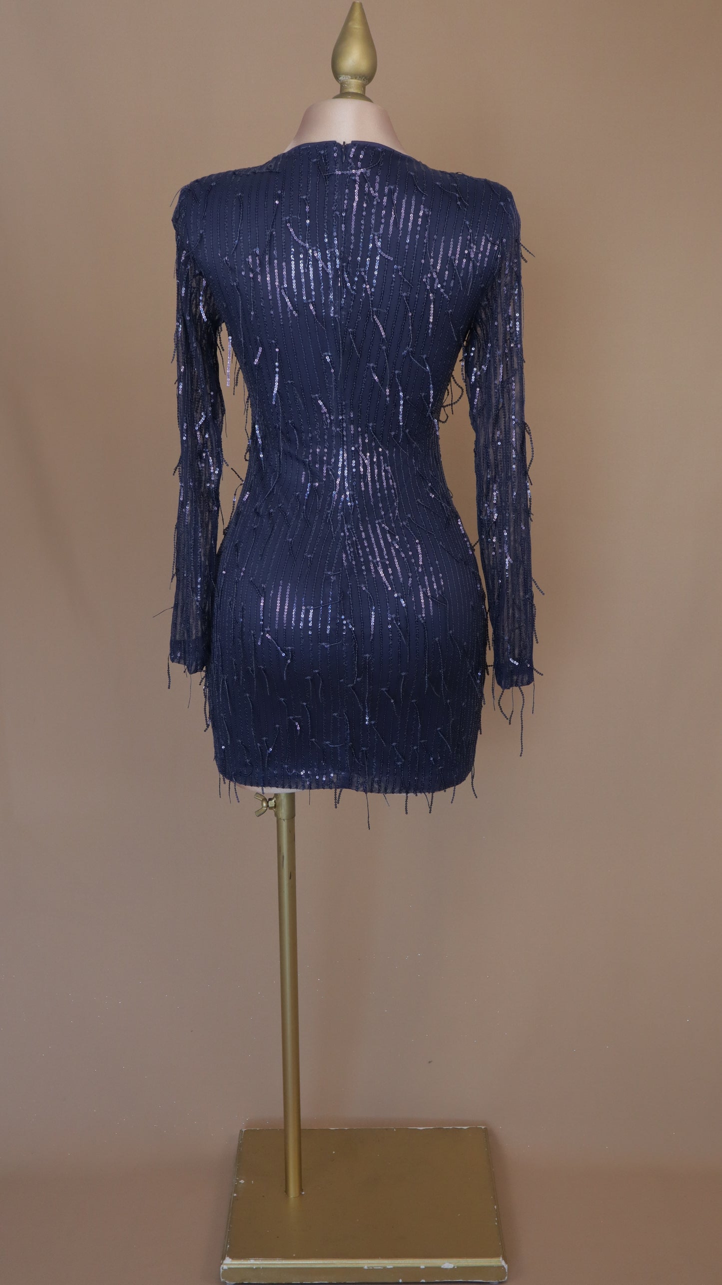 Vestido corto lentejuela