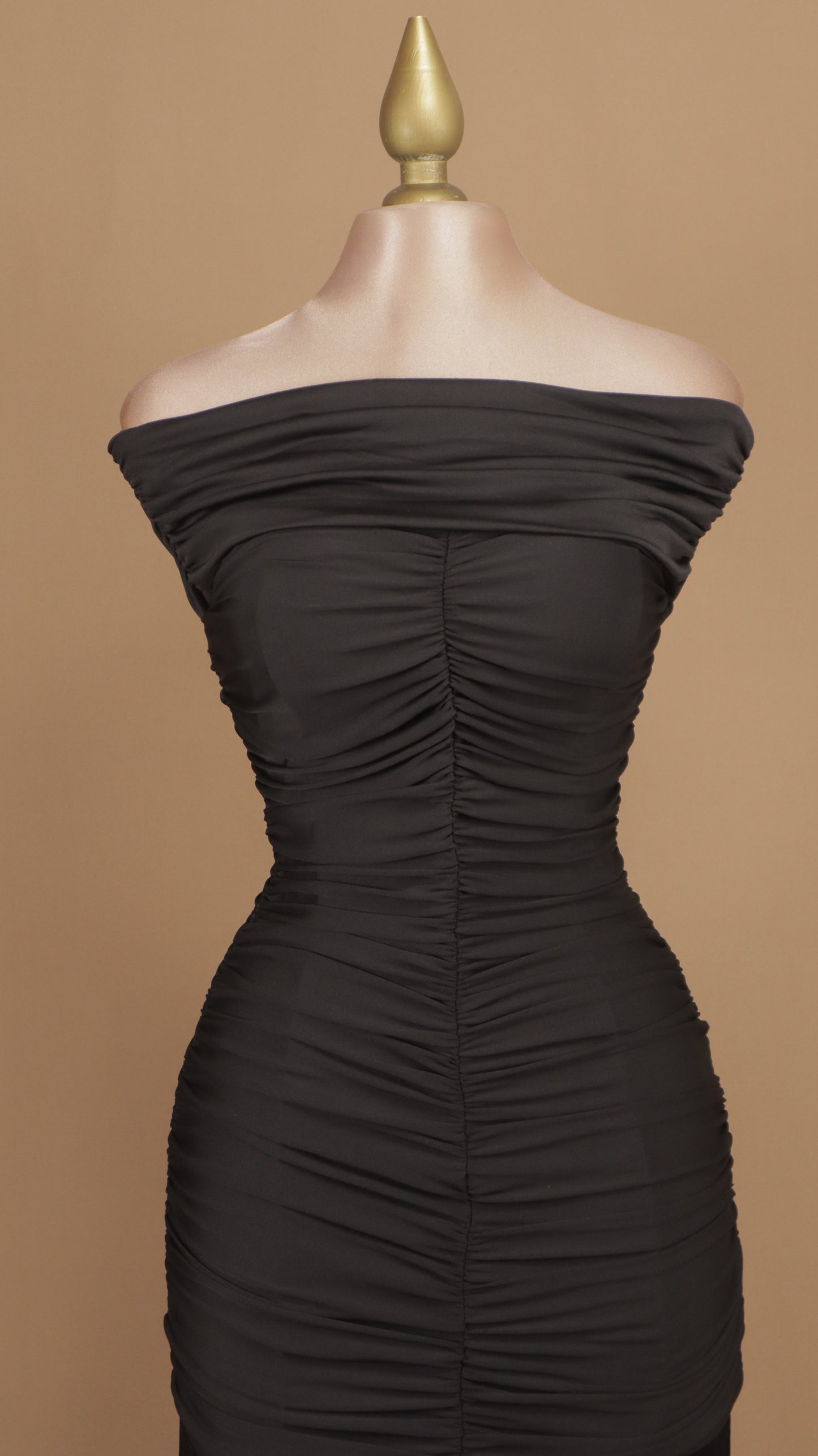 Vestido midi de coctel
