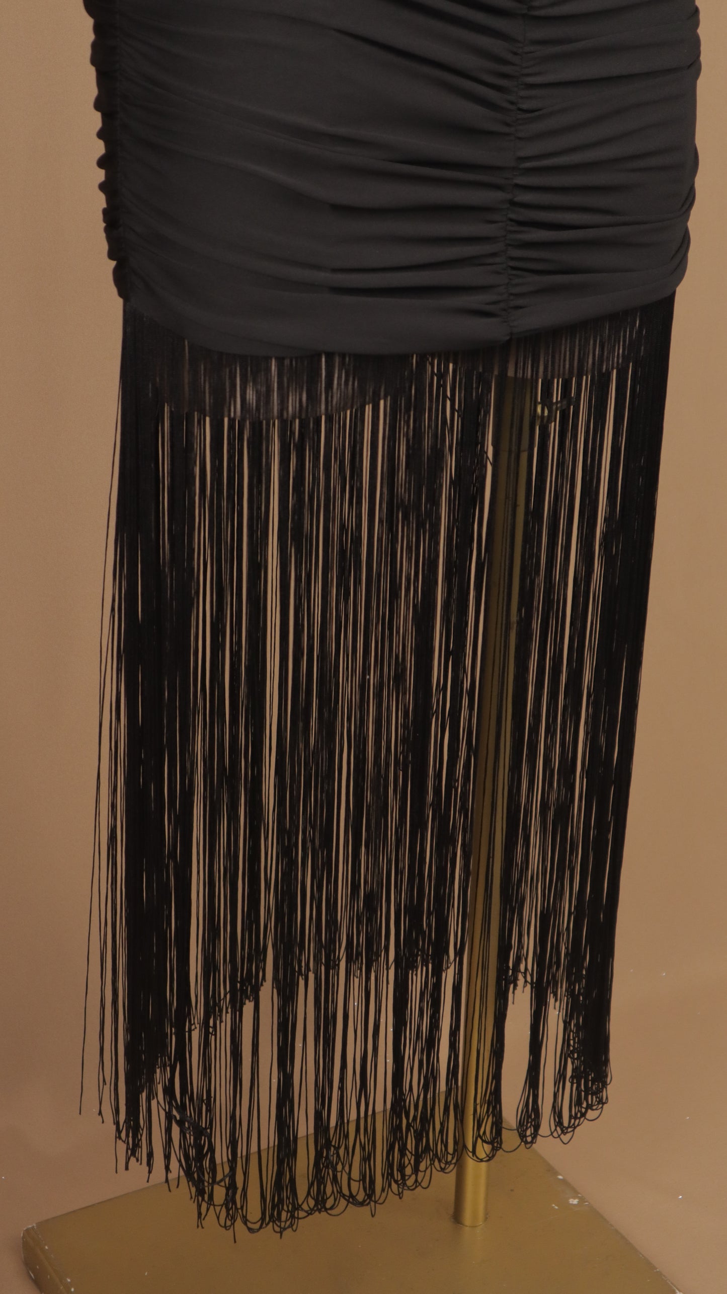 Vestido midi de coctel