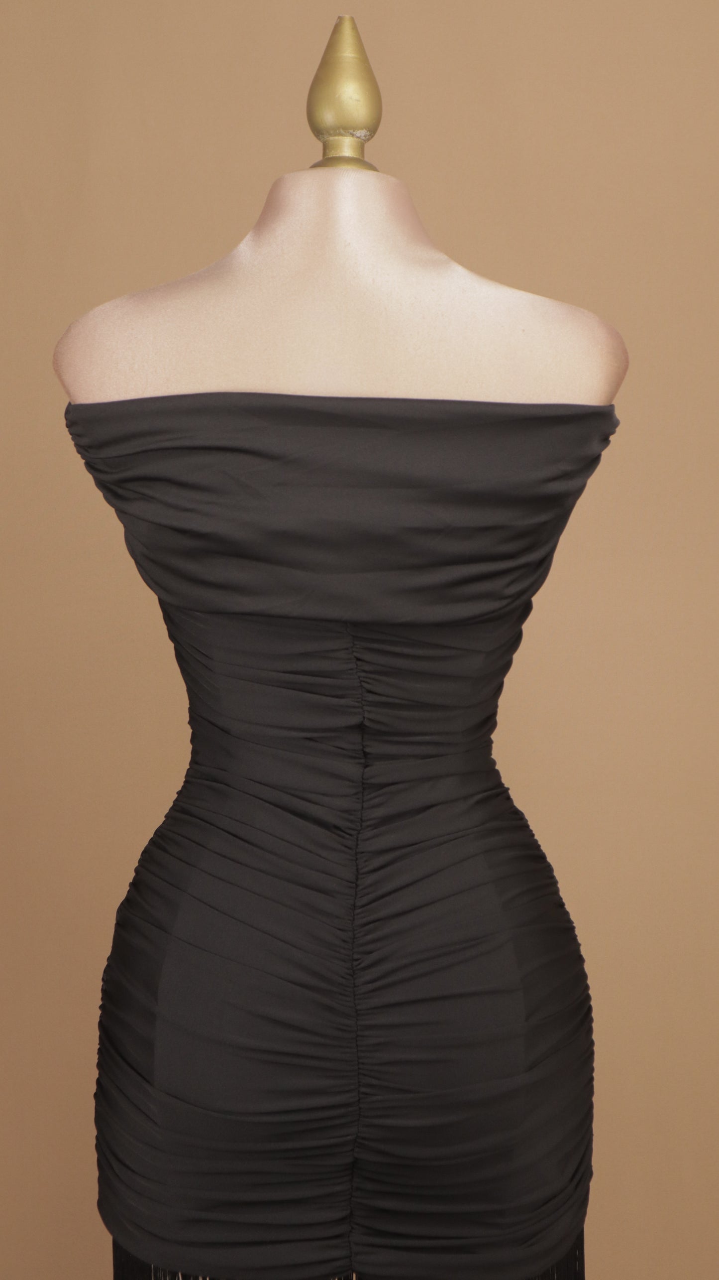 Vestido midi de coctel