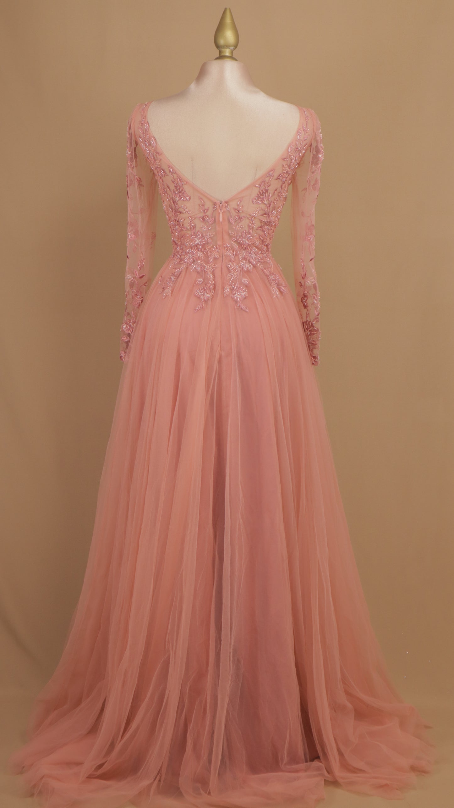 Vestido largo emperatriz