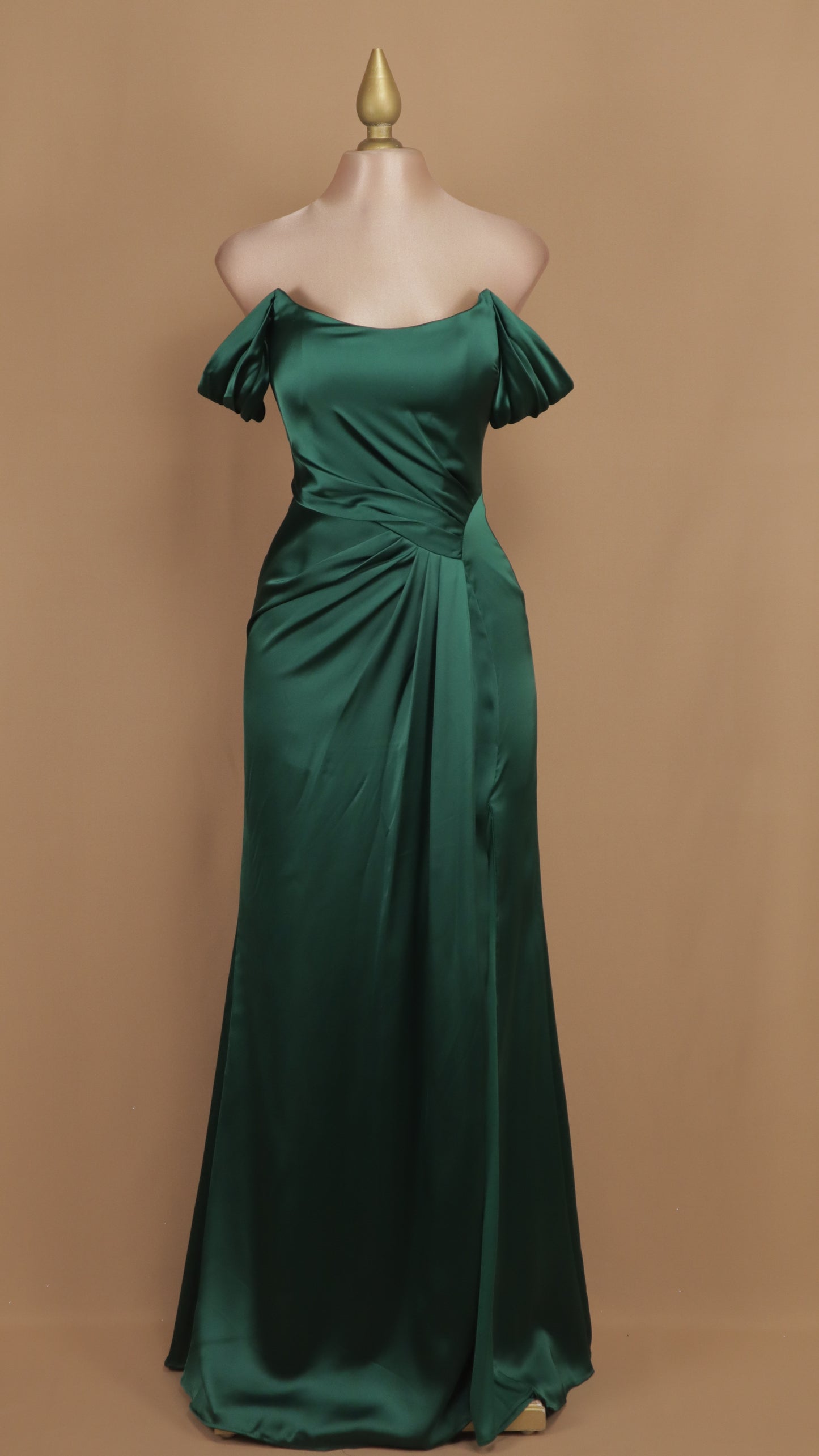 Vestido largo clásico corset