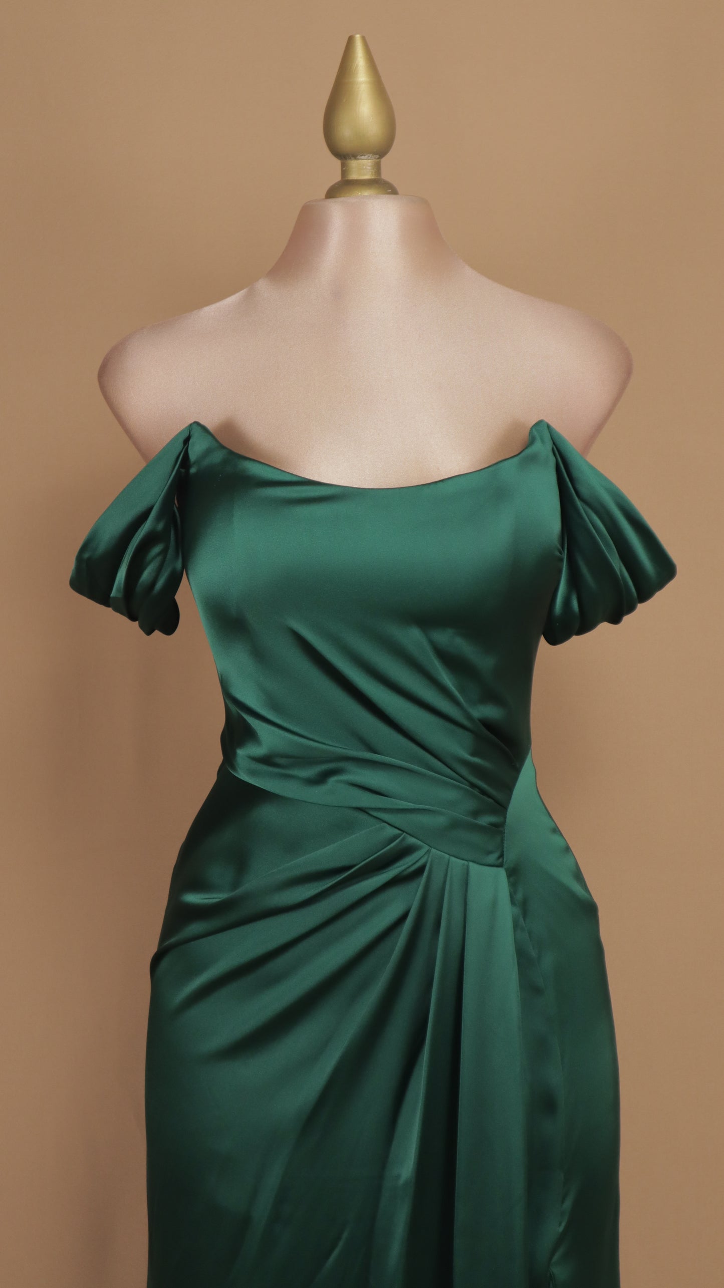 Vestido largo clásico corset