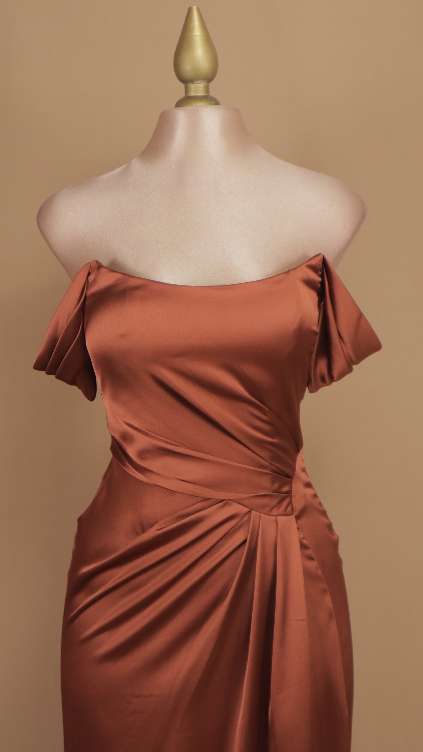 Vestido largo clásico corset