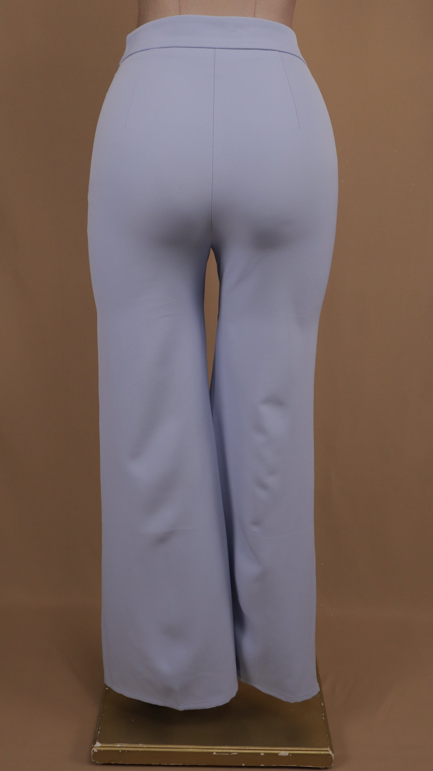 Conjunto pantalón y saco manga larga con nudo en cintura