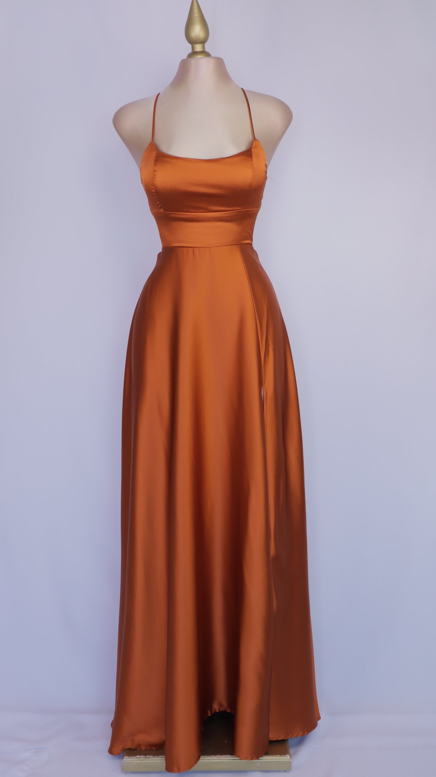 Vestido largo satin cool