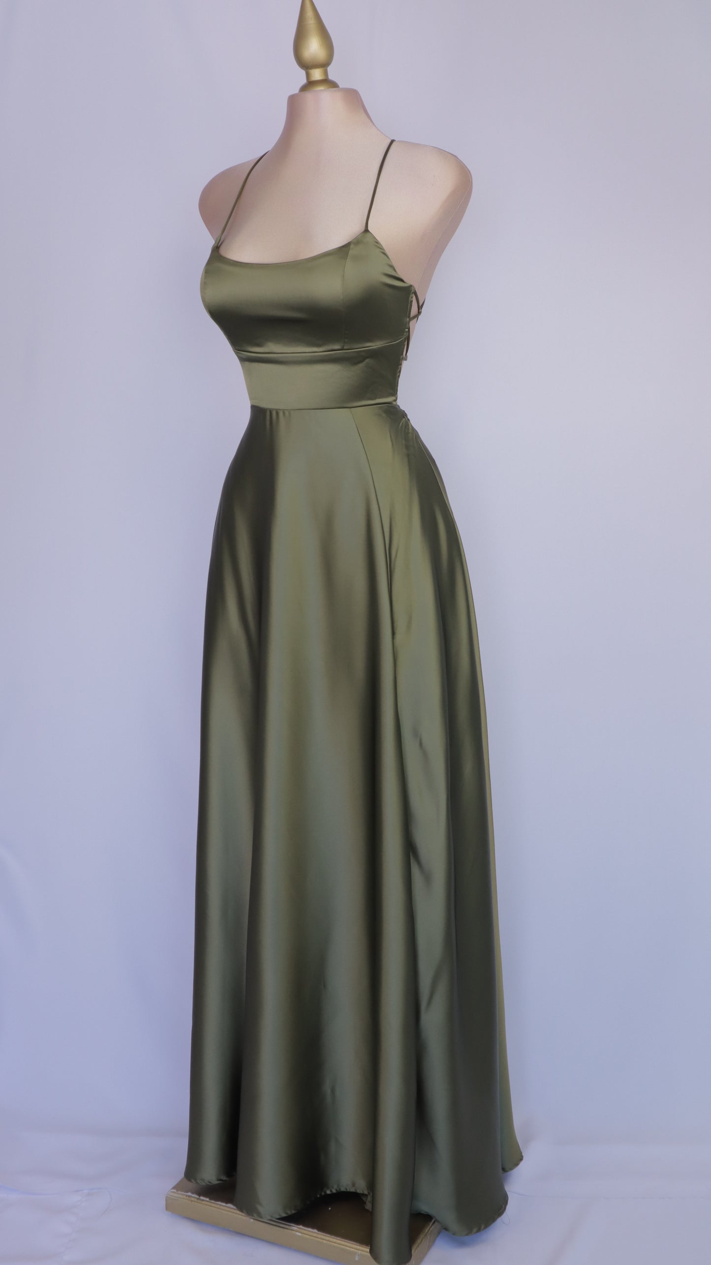 Vestido largo satin cool