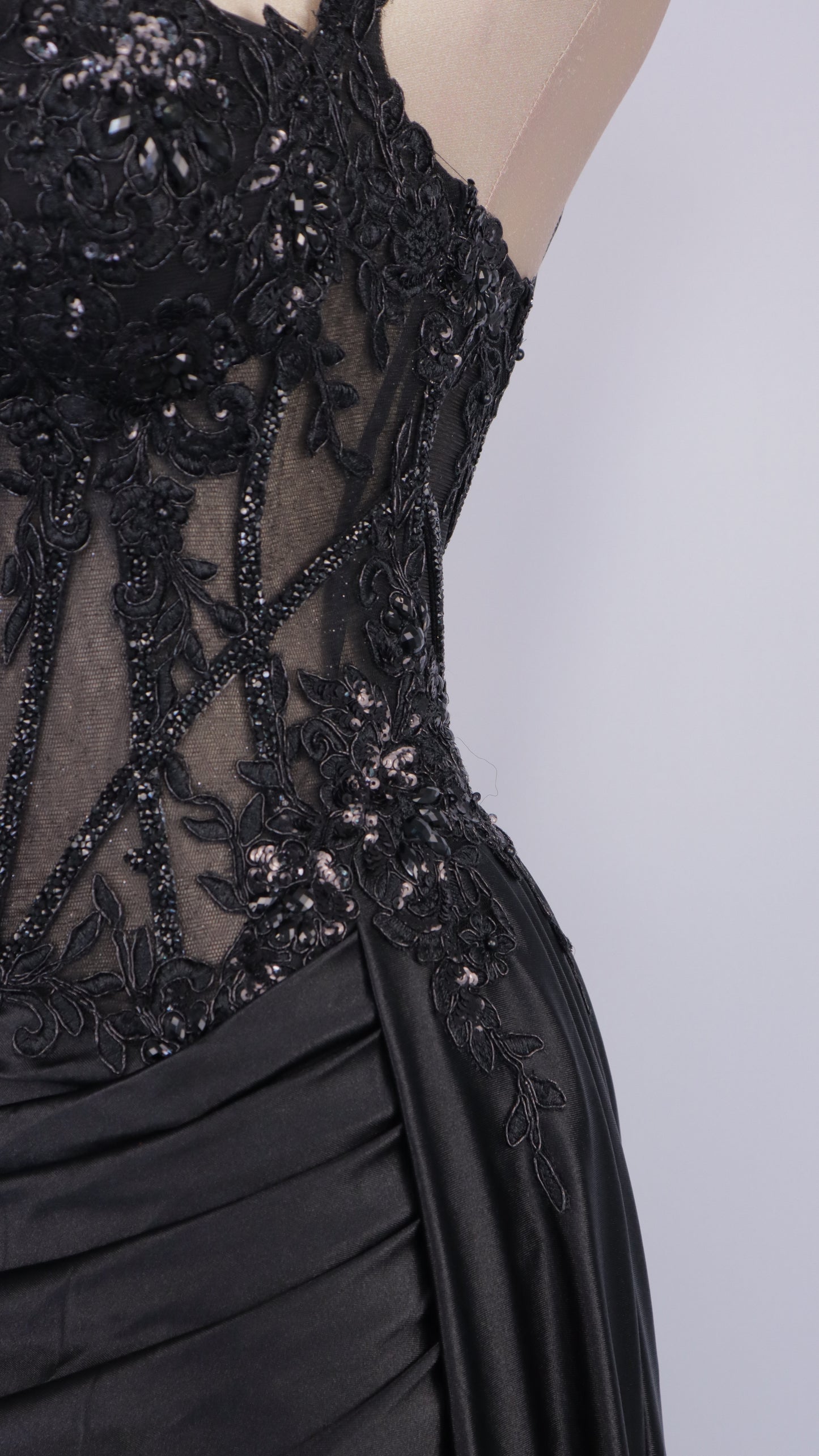 Vestido largo de gala