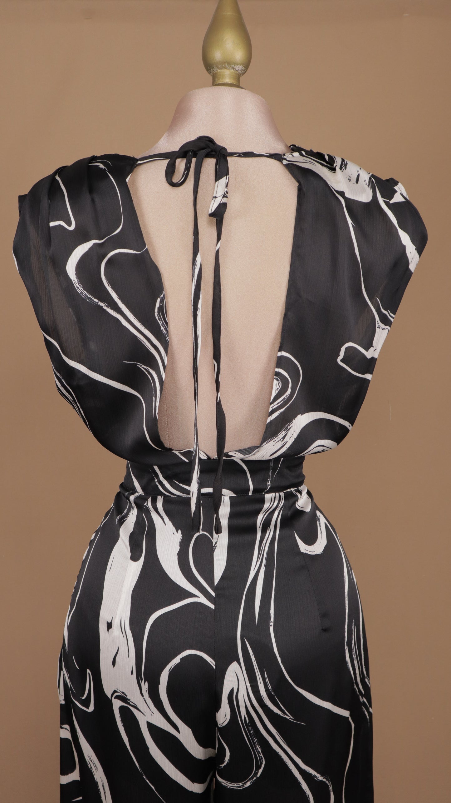 Palazzo estampado escote holgado