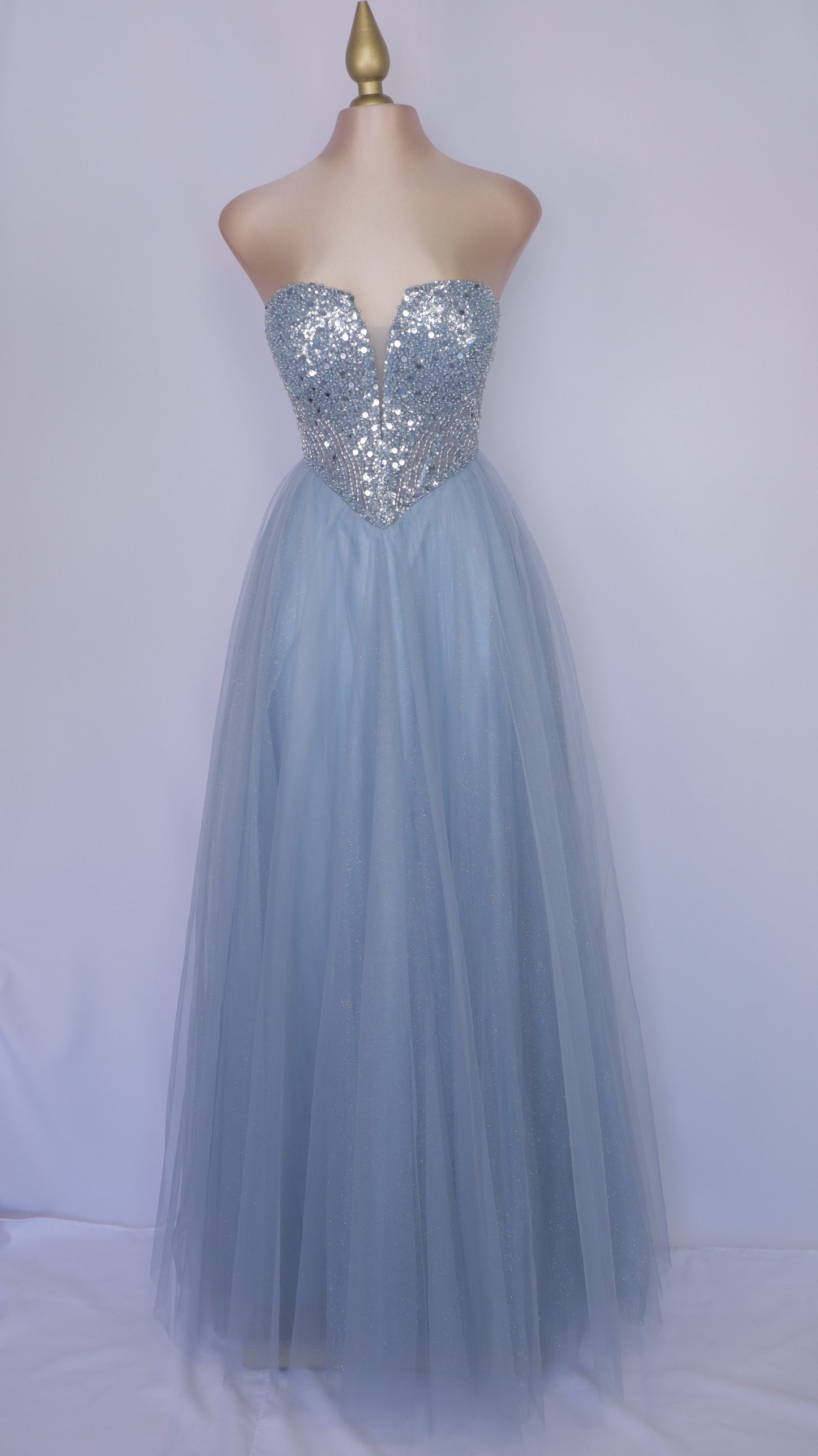 Vestido largo princesa