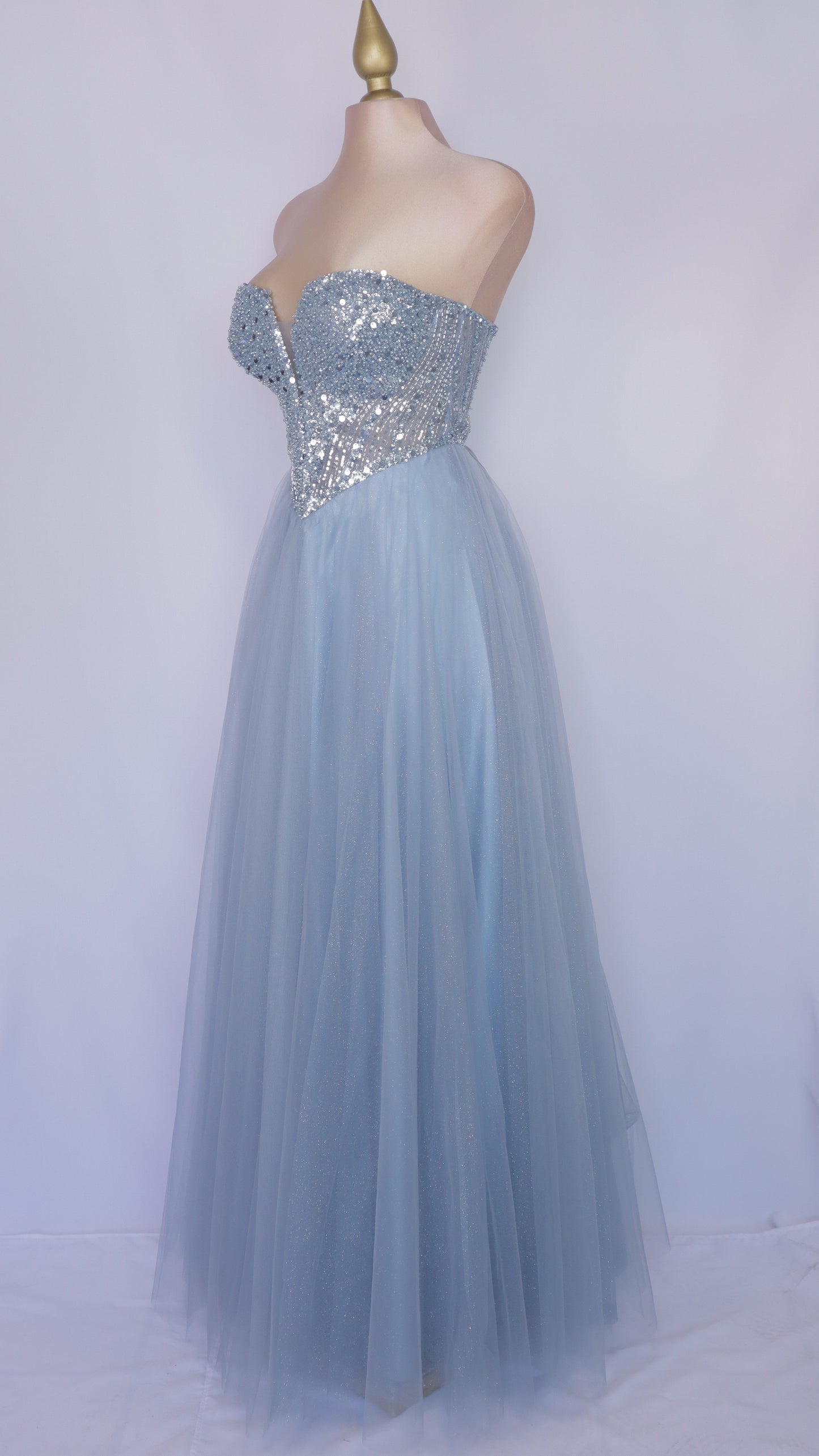 Vestido largo princesa