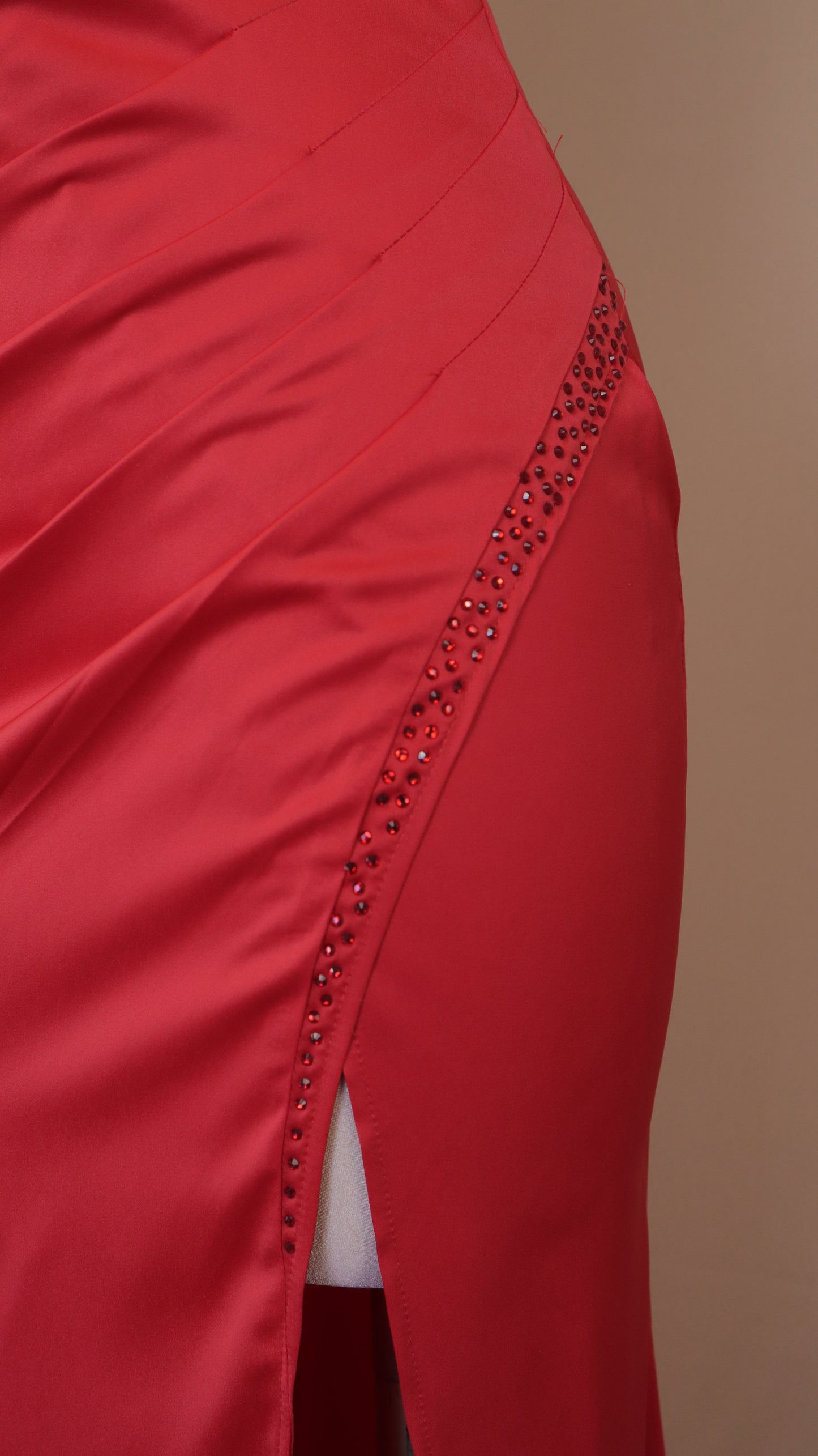 Vestido largo corte sirena bold