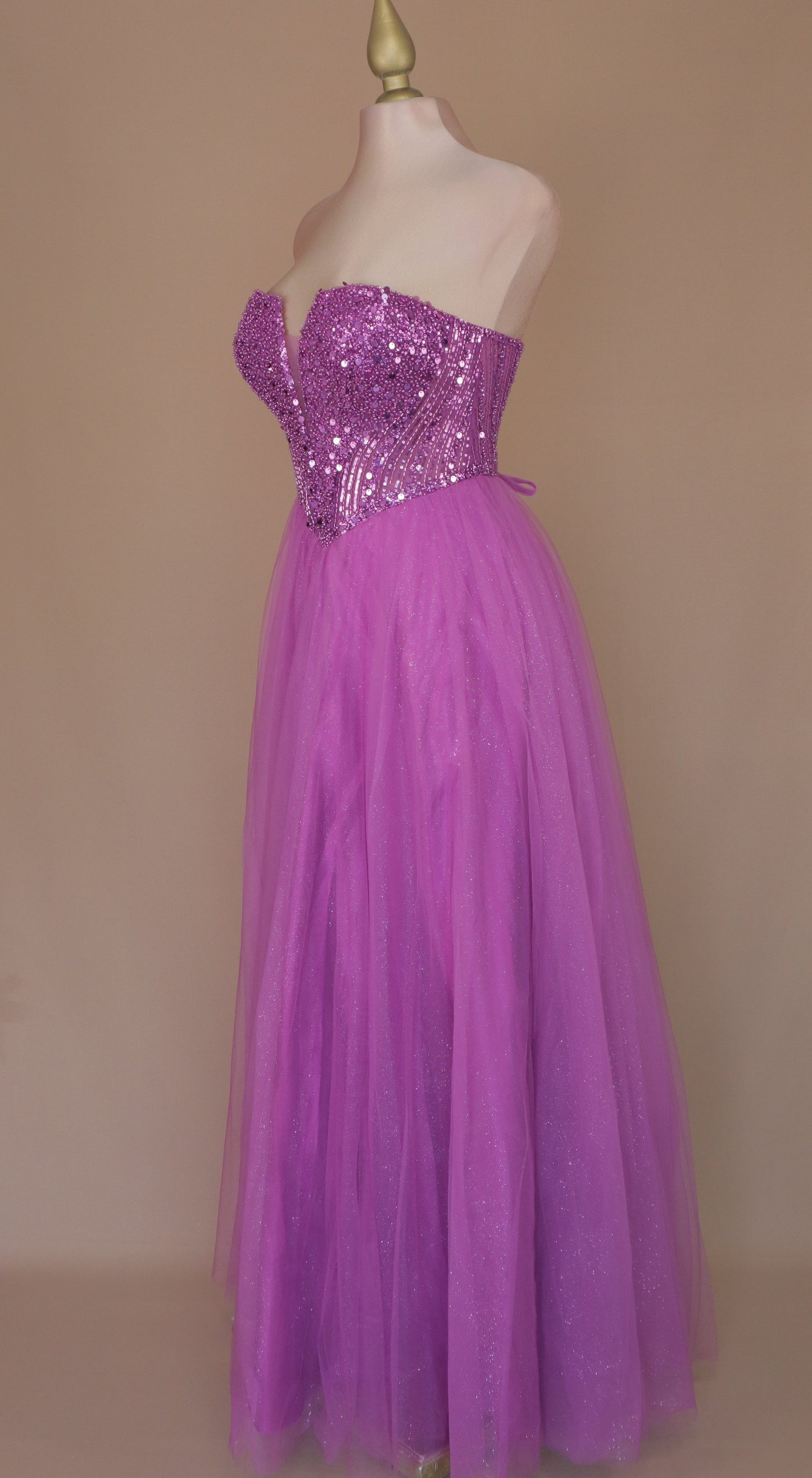 Vestido largo princesa