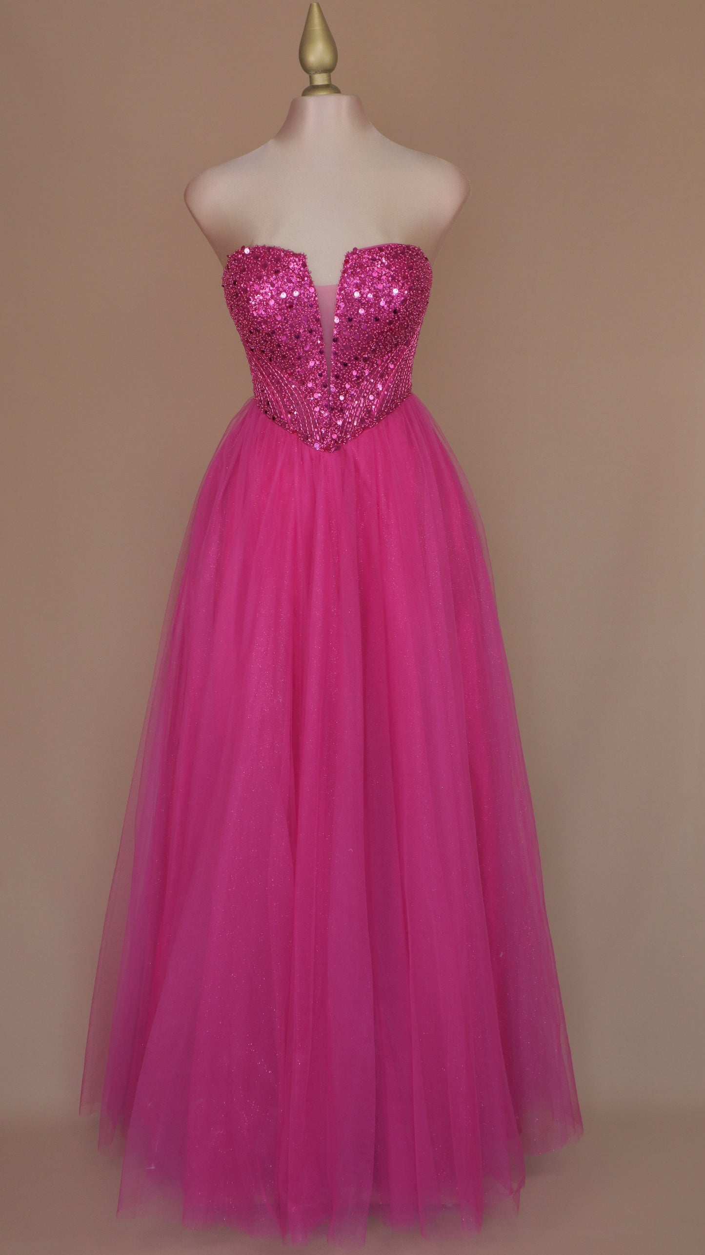 Vestido largo princesa