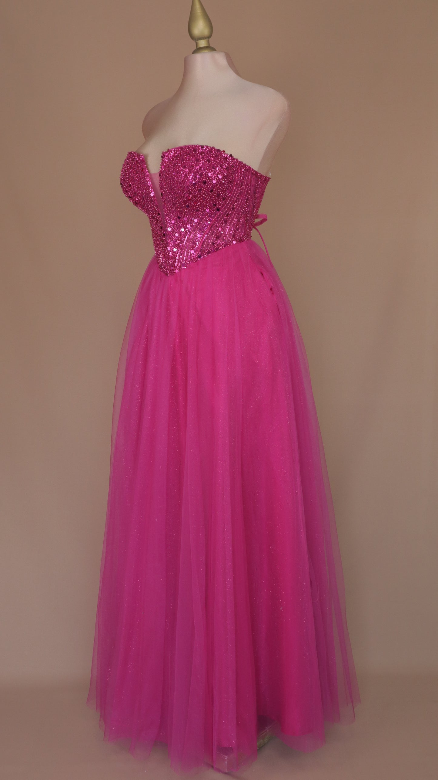 Vestido largo princesa