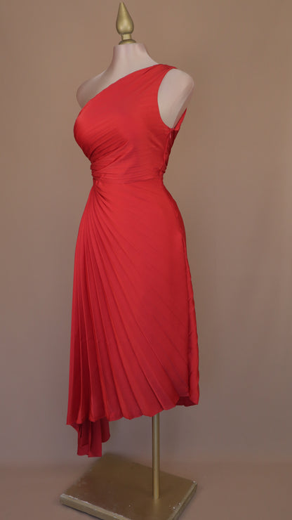 VESTIDO MAXI ASIMETRICO OJAL