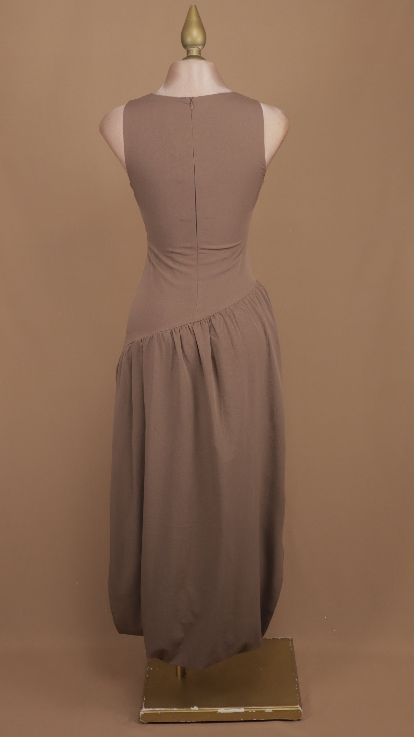 Vestido midi resacado