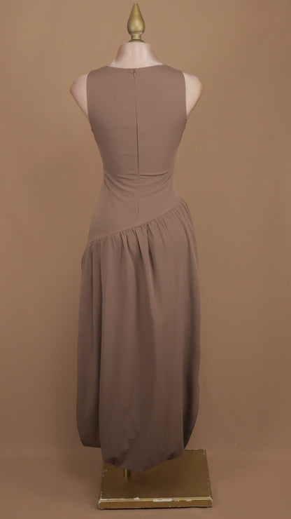 Vestido midi resacado