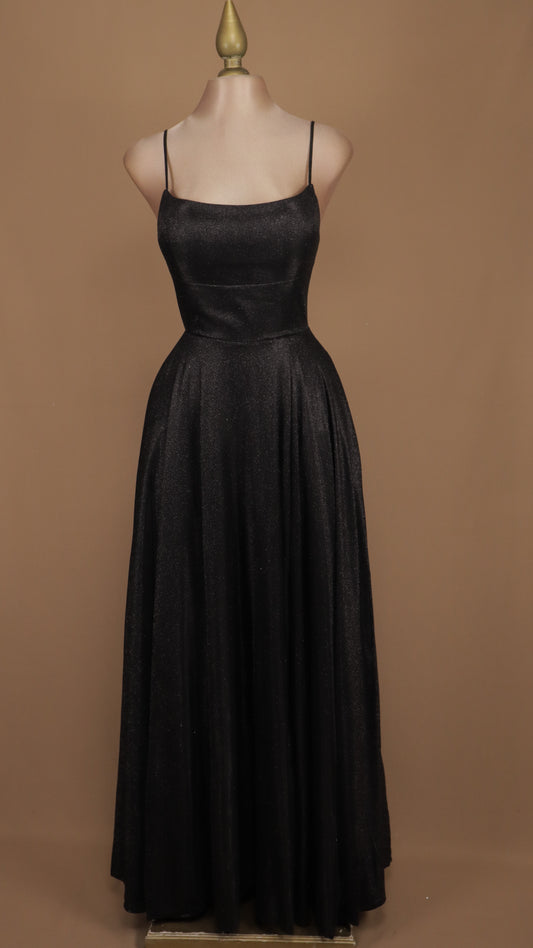 Vestido largo con destellos elegante