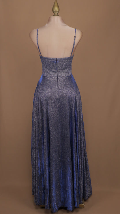 Vestido largo con destellos elegante