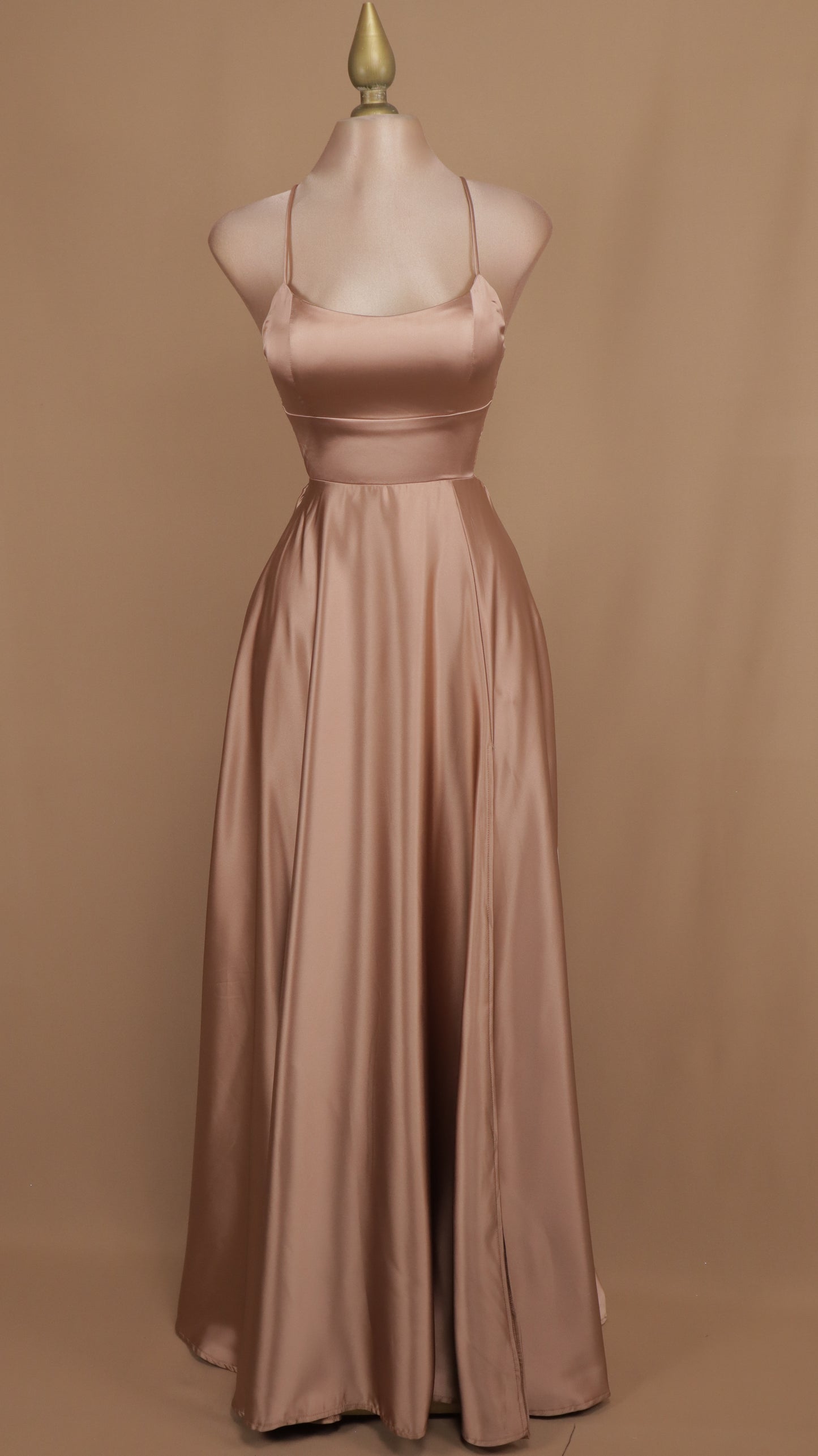 Vestido largo satin cool