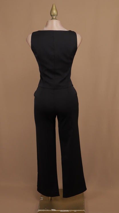 Conjunto de pantalón con saco resacado