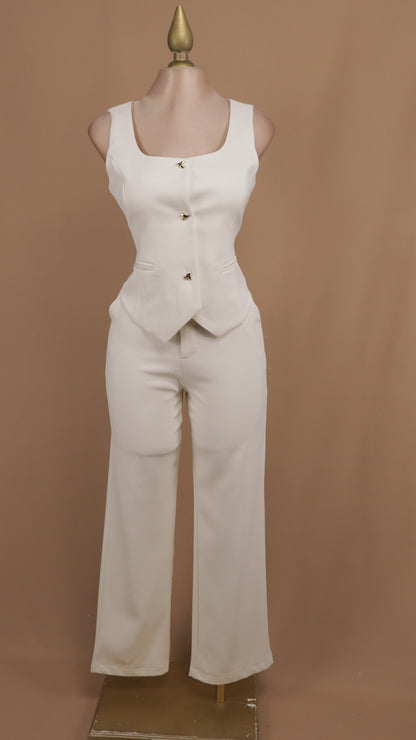 Conjunto de pantalón con saco resacado