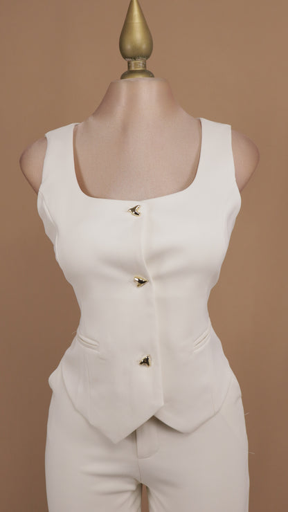 Conjunto de pantalón con saco resacado