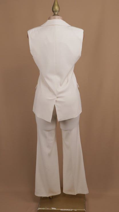 Conjunto de pantalón y saco resacado