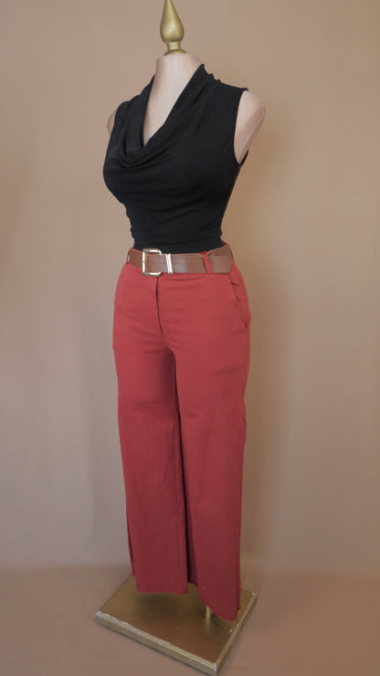 PANTALON DE MEZCLILLA ACAMPANADA