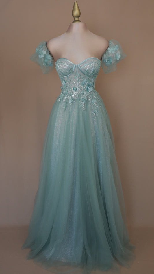 Vestido largo de gala