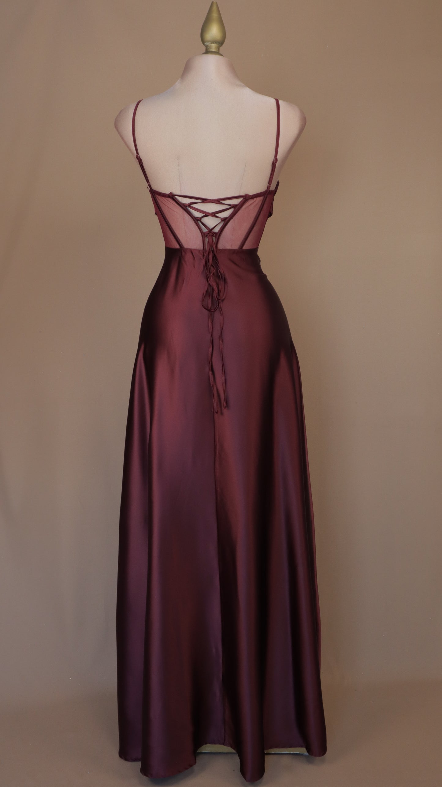 Vestido largo corsetti