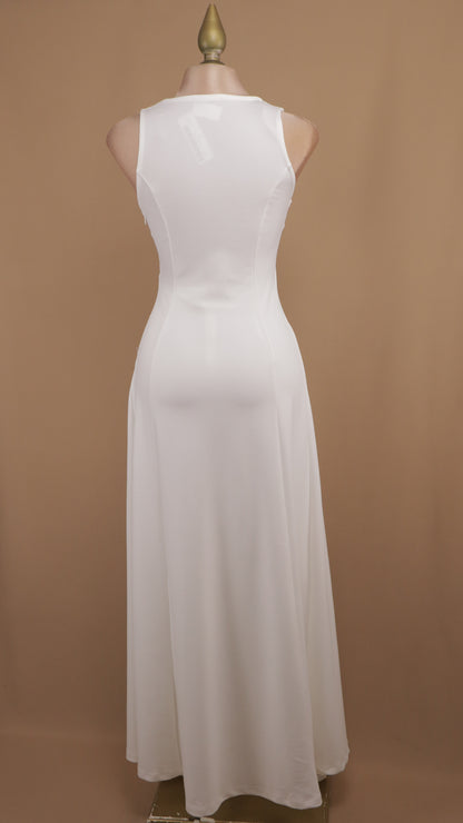 Conjunto pantalón y chaleco tipo gabardina