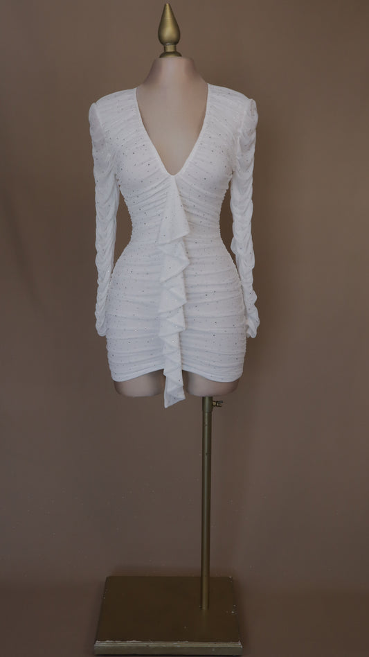 VESTIDO CORTO ZIRCONIA