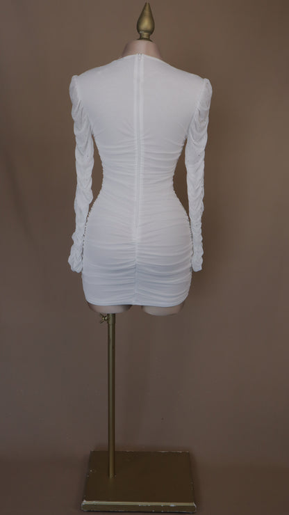 VESTIDO CORTO ZIRCONIA