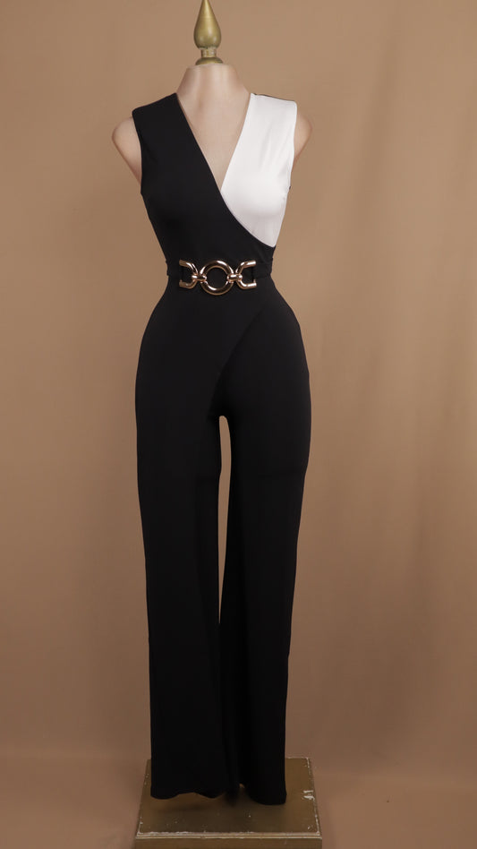 Palazzo elegante bicolor