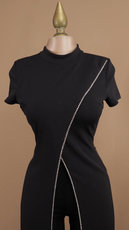 Palazzo con manga y bies plata a su alrededor