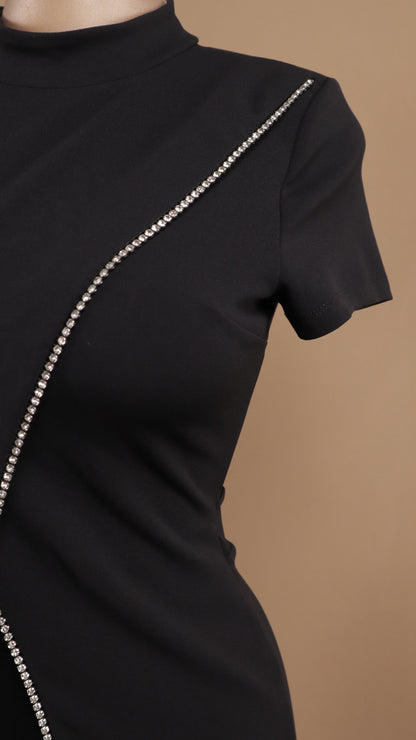 Palazzo con manga y bies plata a su alrededor