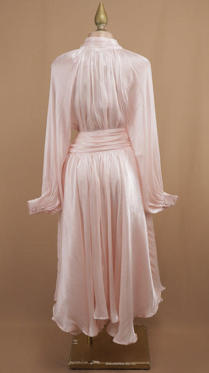 Conjunto de falda y blusa manga larga